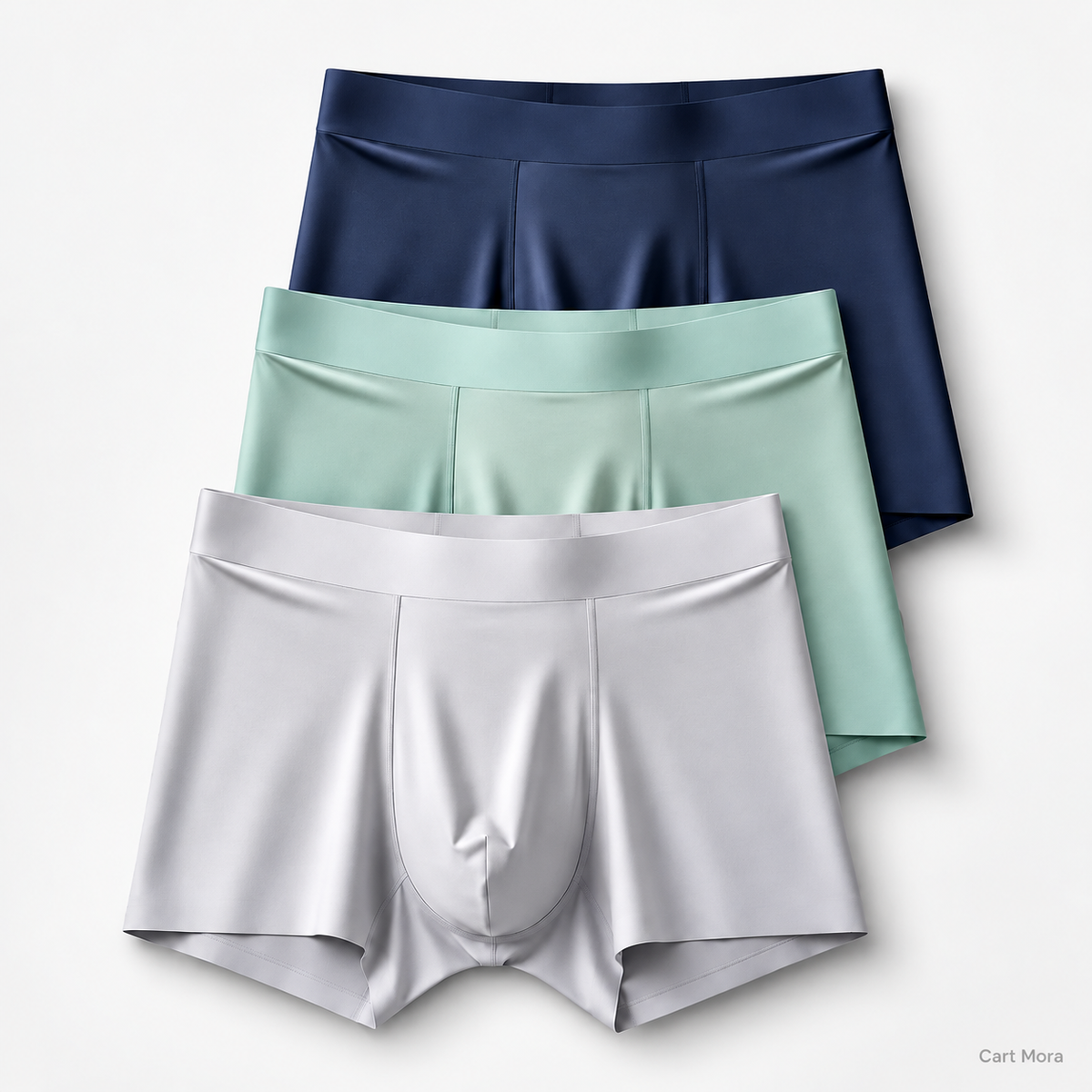 Men's Ultra Soft Ice Silk Lycra Material Comfortable Underwear | Light-Weight | Breathable | Anti-Bacterial